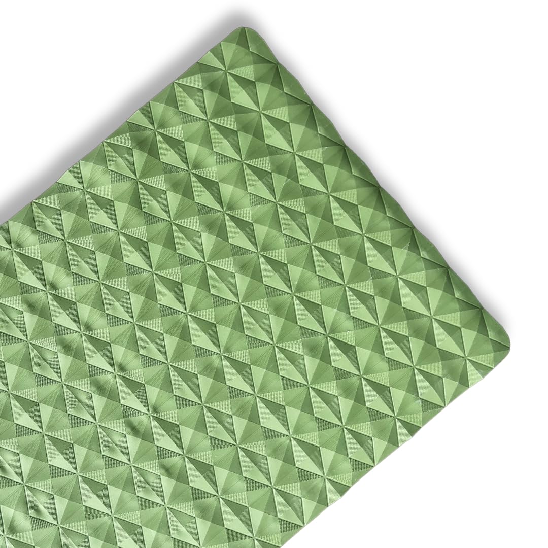 LivUp Non-Slip Waterproof Bathroom Floor Mat – Soft Rubber Bathtub & Shower Mat with Strong Suction Cups, Anti-Fatigue Rectangular Design (Green)