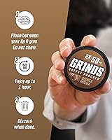 Vista 110 de Bolsas de café Grinds 3 latas de vainilla Sin tabaco, sin nicotina alternativa saludable 18 bolsas por lata