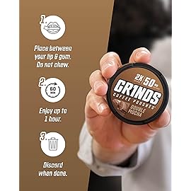 Grinds Coffee Pouches | Top 4 Flavors | Wintergreen, Caramel, Double Mocha, & Vanilla | 1 Pouch eq. 1/4 Cup of Coffee (Top 4 Flavors)
