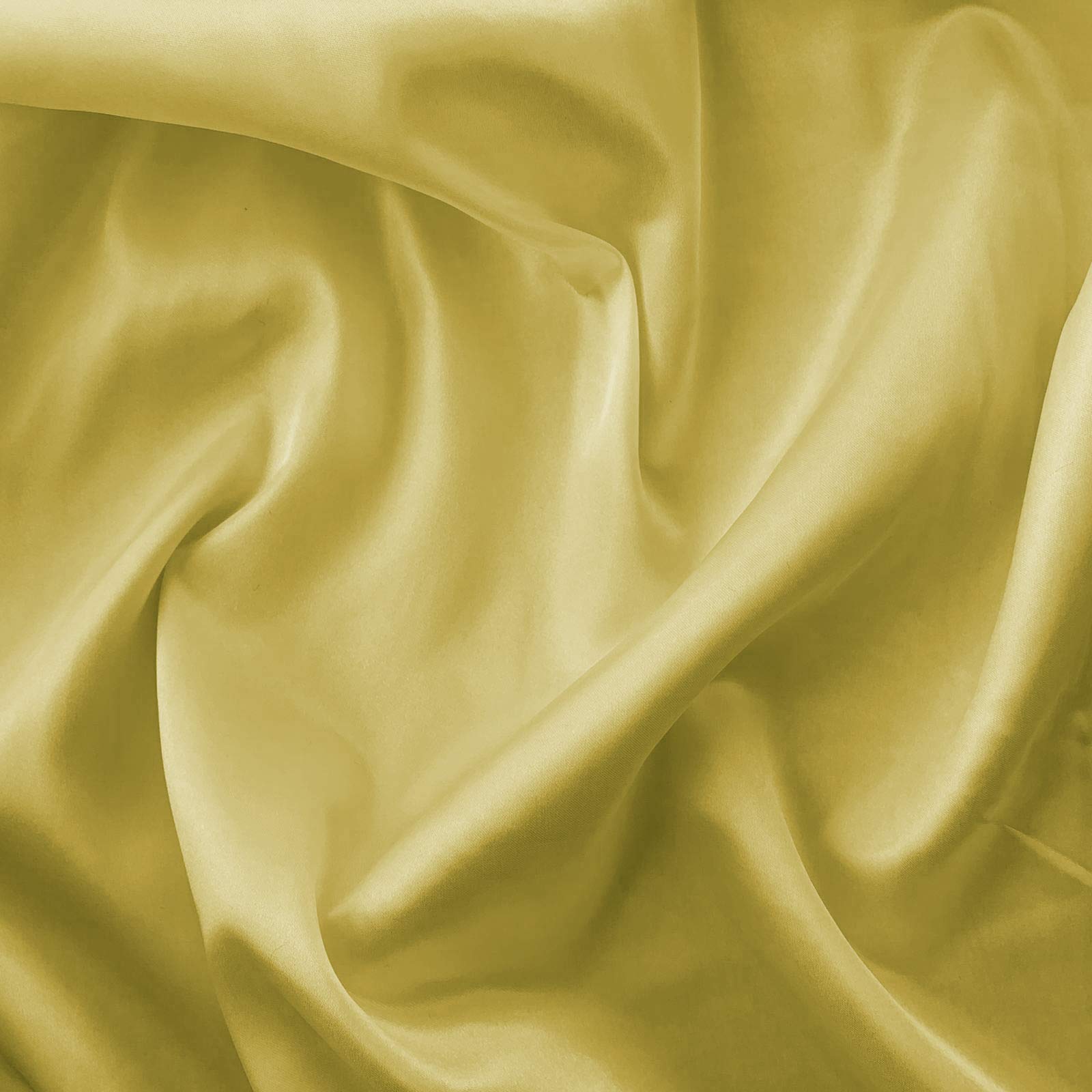 Discover Lifestyle & Fashion Fabrics Gold Silky Satin Liquid Fabric Plain Luxury Dress Craft Decoration Drape Dancewear Material 60" – 150Cm Wide | Sold Per Metre (Gold)