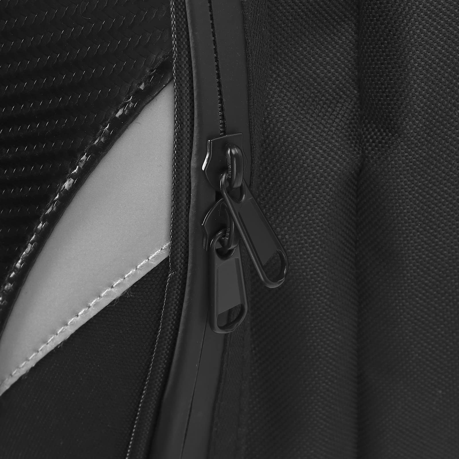 Bolsa de Asiento Trasero para Motocicleta, Gran Capacidad, Bolsa Trasera Universal Impermeable con Respaldo Transpirable, se Convierte en Mochila para Almacenamiento del Conductor,