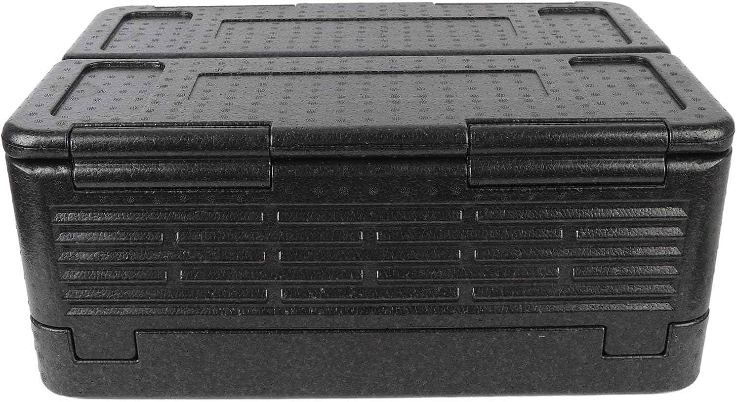 Dan&Dre 60L Large Insulated Food Box, Premium Insulation Performance, Foldable and Portable EPP Material, Versatile for Outdoor Camping, Picnic, Beach Trips (Black)