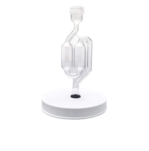Airtight One Gallon Standard Fermentation Lid Gasket with Airlock
