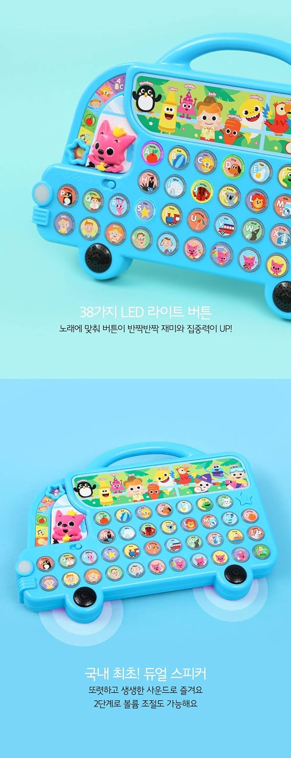 Pinkfong Alphabet Bus Sound Book