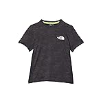 The North Face Boy's Mountain Athletics Short Sleeve Tee (Little Kids/Big Kids) Asphalt Grey/Asphalt Grey Light Heather Camo Jacquard SM (7-8 Big Kid)