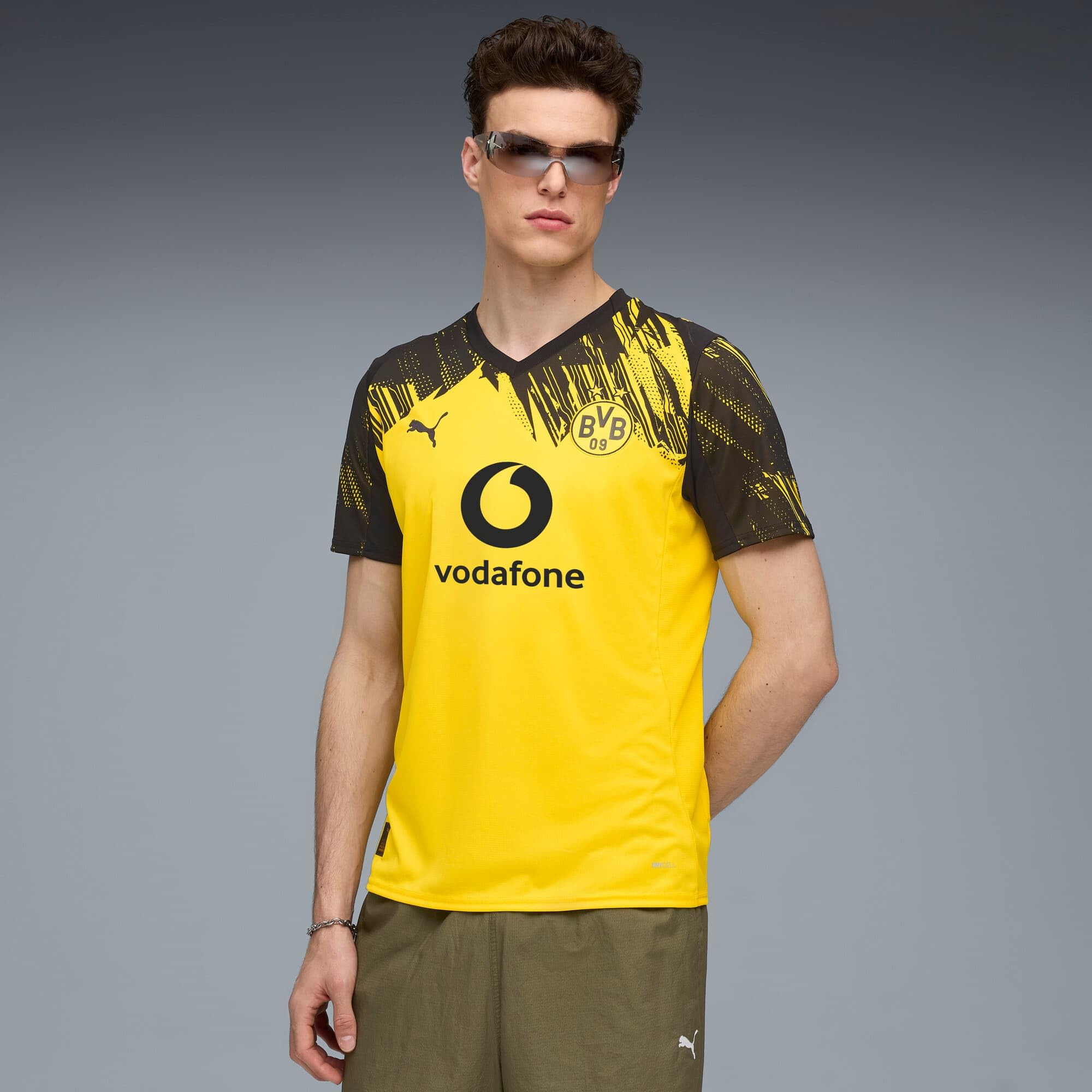 Puma Herren BVB Home Jersey Replica Trikots (1er Pack)