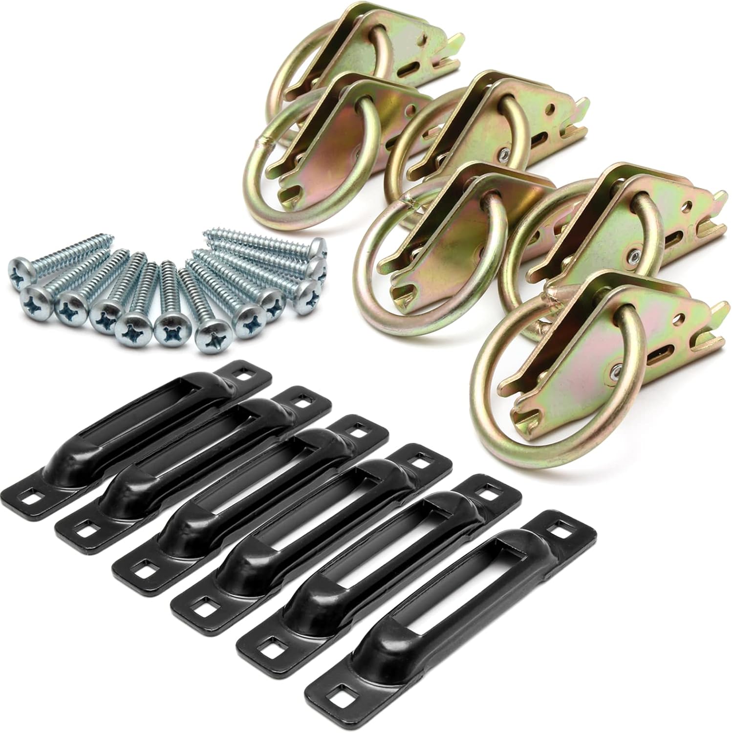 ZHUBANG ETrack Accessories Set Including 6 PCS ETrack ORing Tie