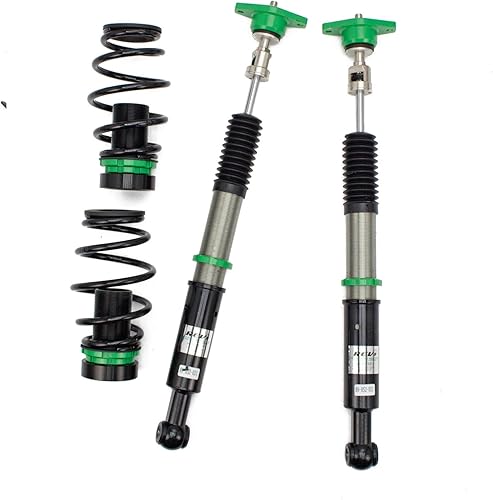 Miniatura 4 de Rev9 R9-HS2-031_1 compatible con Mazda 2 (DE) 2011-14 Hyper-Street II Kit de coilover con ajuste de fuerza de amortiguación de 32 vías, ajuste de