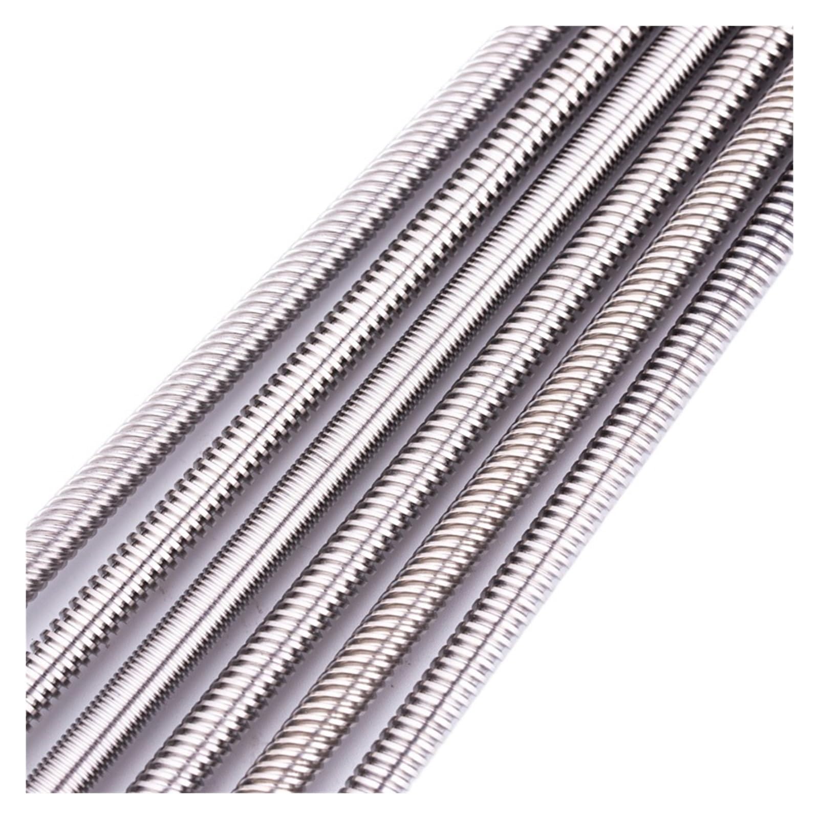 Vite a sfera a guida lineare T10 con filettatura da 2 mm con dado, lunghezza 100-600 mm, asta trapezoidale per applicazioni di movimento di precisione