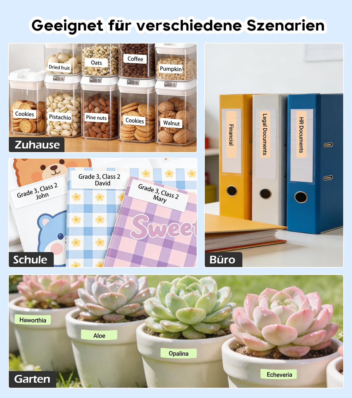 ORGBRO X1 Etikettendrucker, Etikettiergerät Mini Bluetooth Thermal Labeldrucker Selbstklebend Beschriftungsgerät, Tragbarer Label Maker für iOS/Android, Etikettiermaschine für Zuhause, Büro (Schwarz)