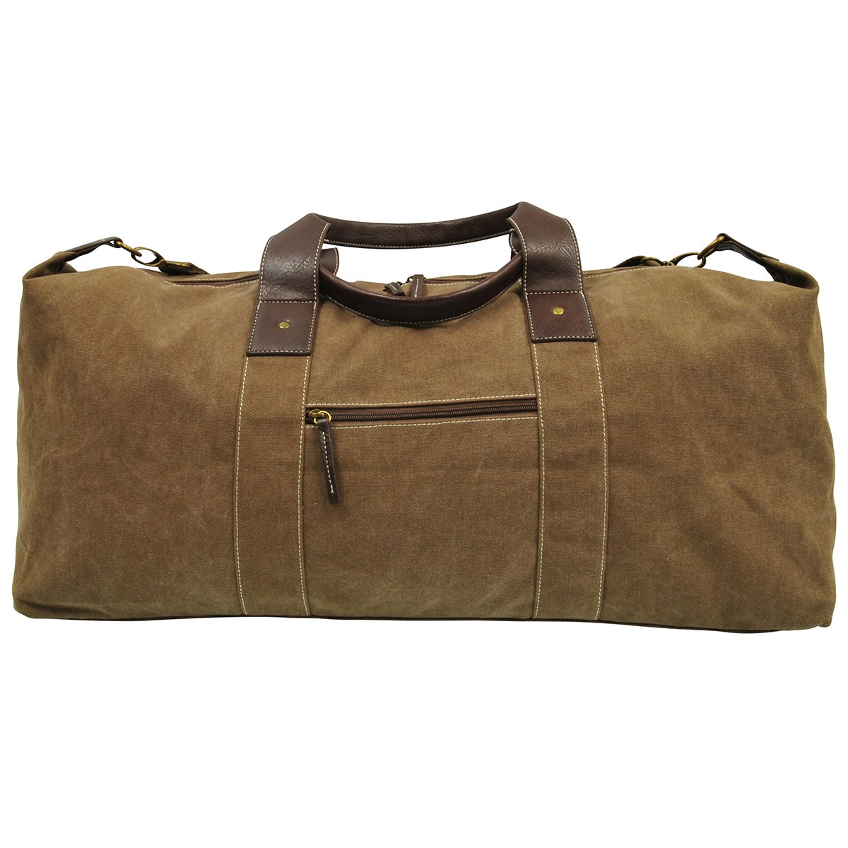 LARGE CANVAS DUFFLE BAG 