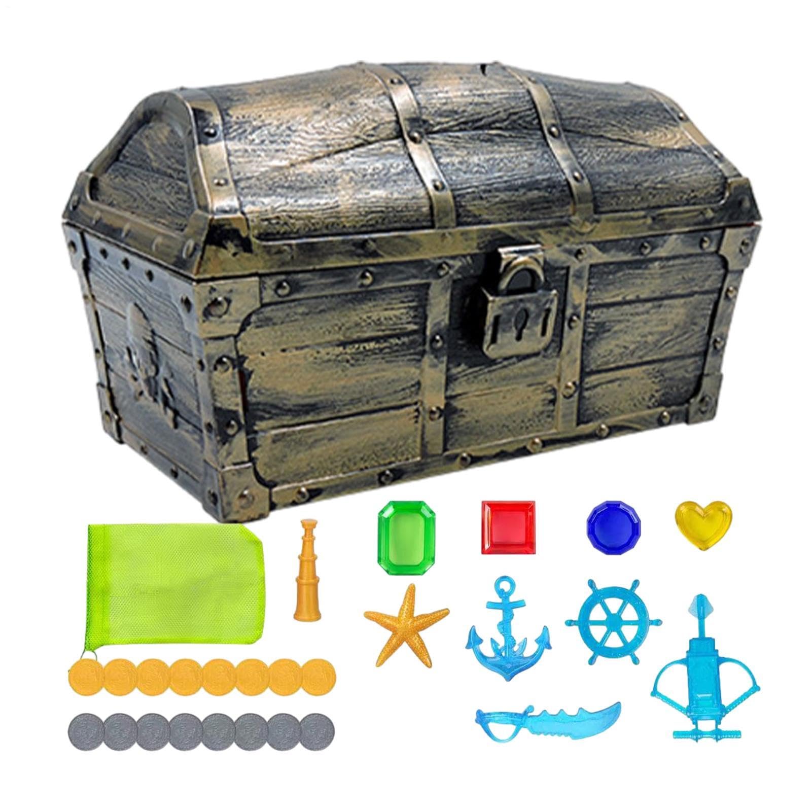 Cofres del Tesoro – Pro | Pirata – Cofres del Tesoro Pirata Grandes De Almacenamiento De Juguetes De Tamaño XL Colección Favorita De Los Maestros Cofre De Rendimiento Decorativo | 2026 Profe