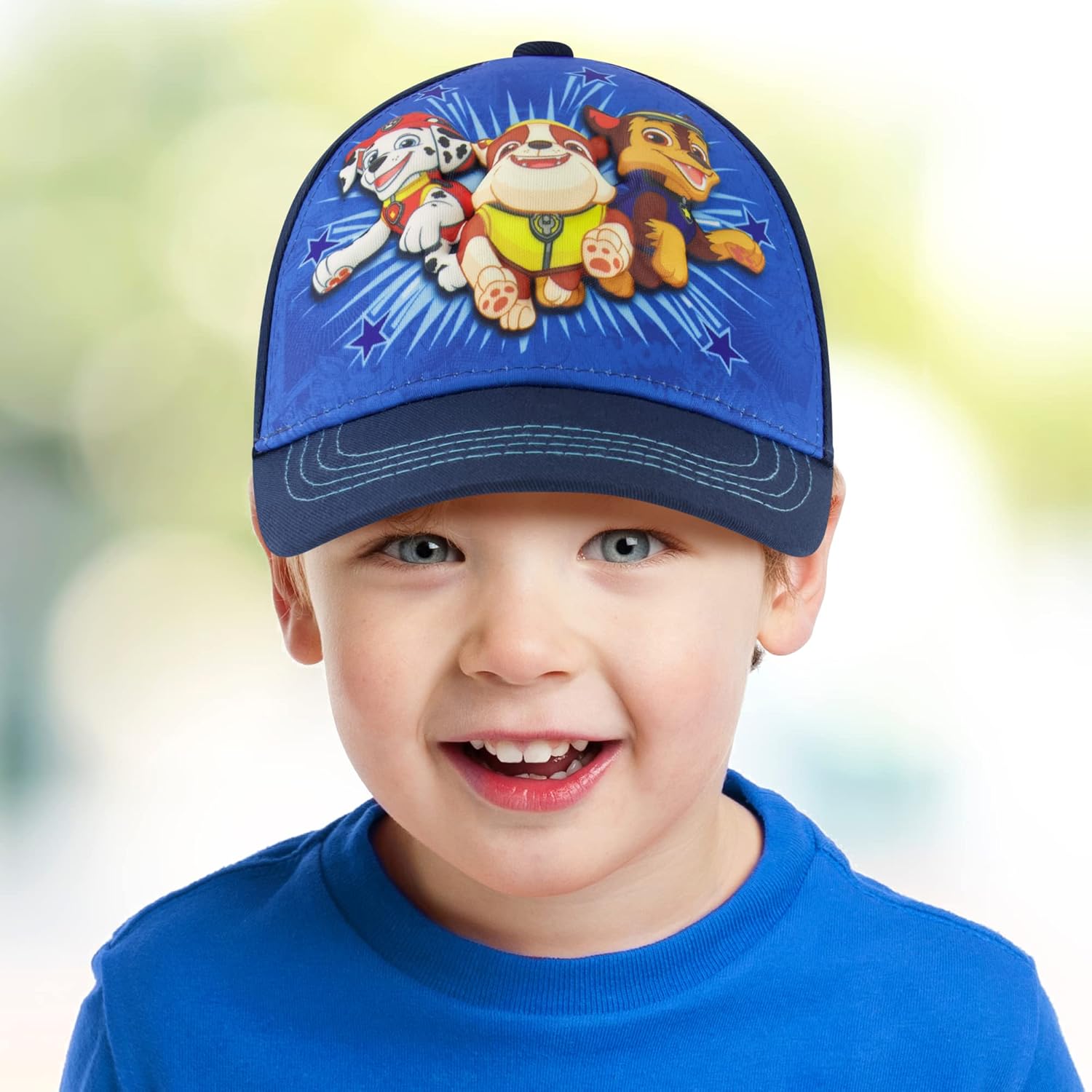 Nickelodeon Boys Baseball Cap, Paw Patrol Marshall Adjustable Toddler Hat, Ages 2-4 Or Boy Hats For Kids Ages 4-7 - Image 2