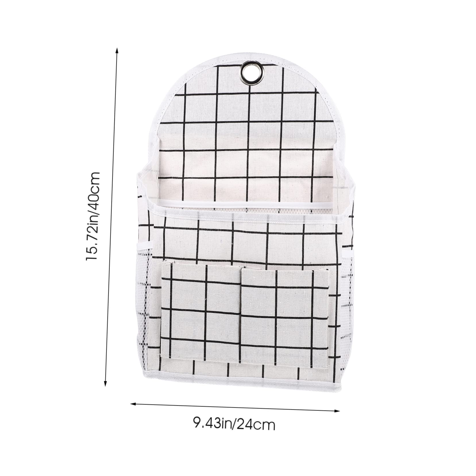 Happyyami Hanging Bedside Storage Bags for Bedding Wall Hanging Pouch for Boys and Girls