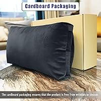 Vista 2 de Almohada para Reposacabezas con Relleno de Algodón Perlado - Cojín Antideslizante para Reposacabezas para Sillones Reclinables, Sofás y Sofás de Dos