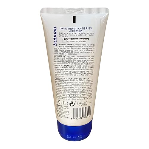 Miniatura 3 de BABARIA FEET ALOE hidratante 51fl oz