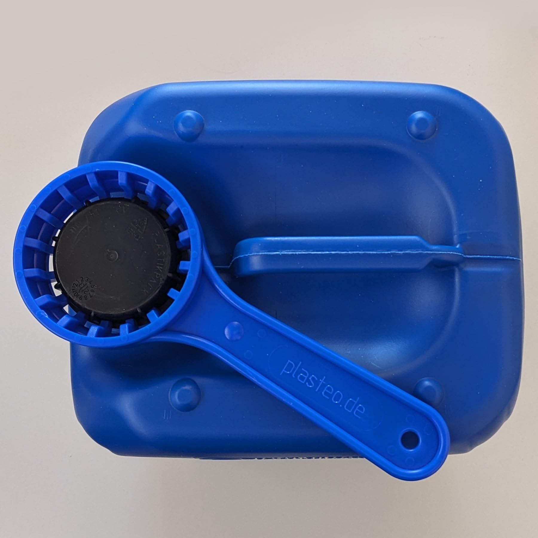 Taniche Alimentari 5 Litri - Plasteo Blu Con Chiusura DIN 51 - Foto 5