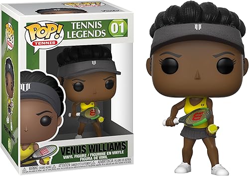 Miniatura 5 de V e n u s Willia m s: Fun ko P o p ! Paquete de figura de vinilo de tenis con 1 protector gráfico compatible con 'ToysDiva' (001 - 47731 - B)