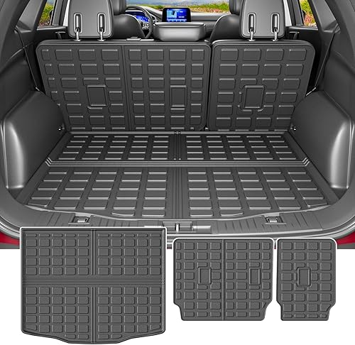 powoq Revestimiento de carga compatible con Ford Escape 2020-2025, alfombrilla de carga para todas las estaciones, tapete de carga de elastómero