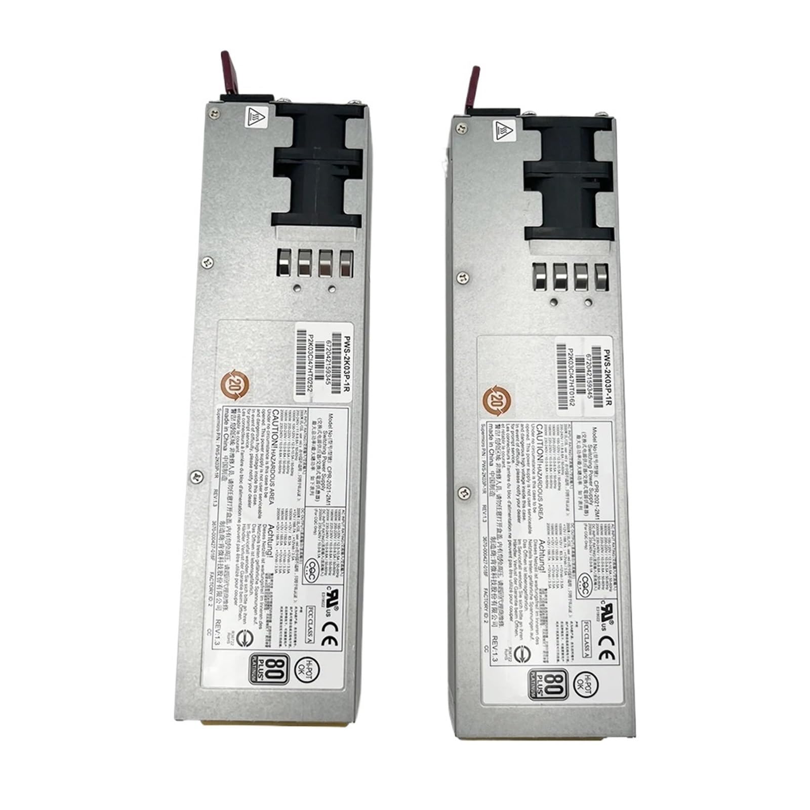 BFSYDLUJ 1PCS CPR-2021-2M1 Power Supply 2000W CPR-2021-2M17