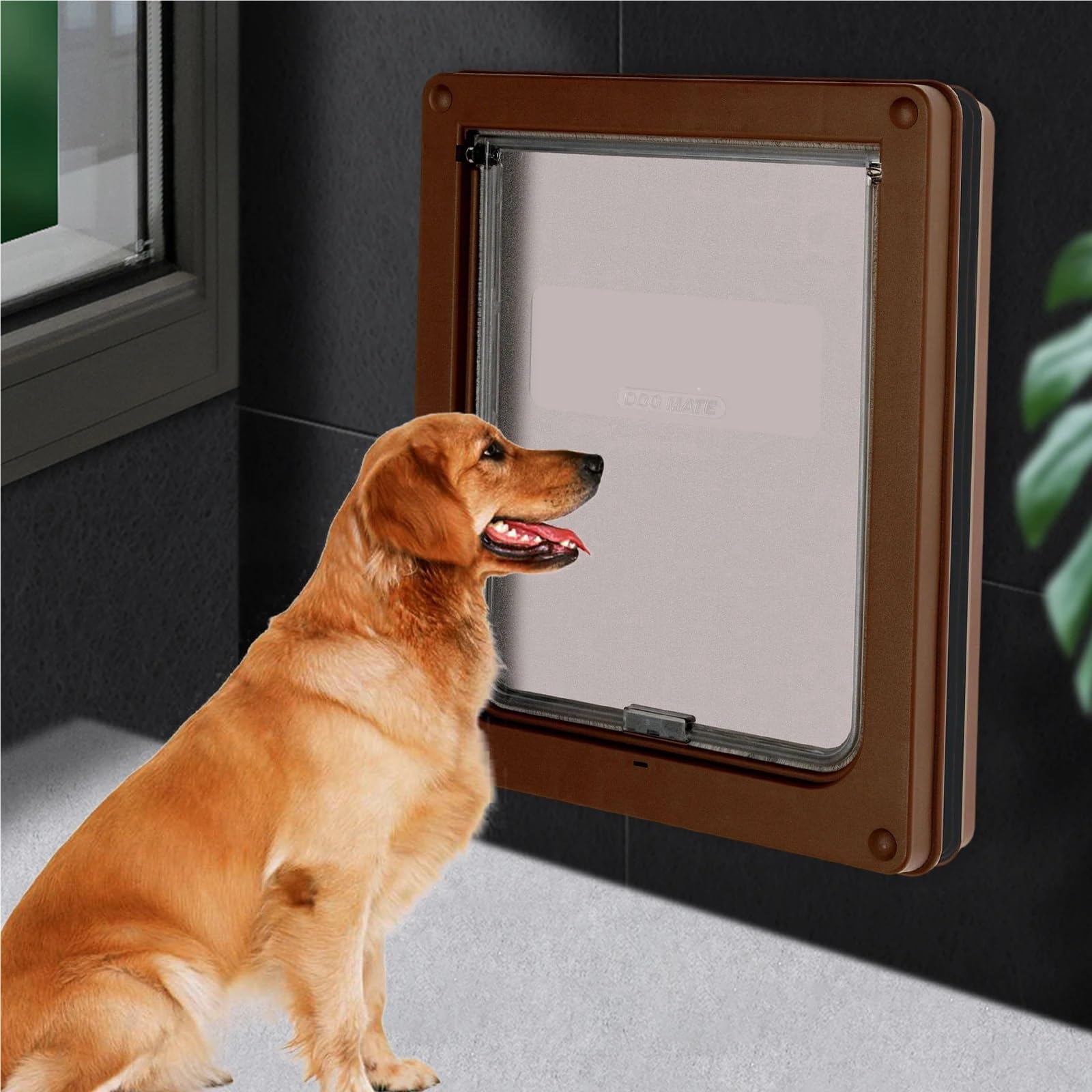 ABS-Kunststoff. Tiertür for Hunde und Katzen