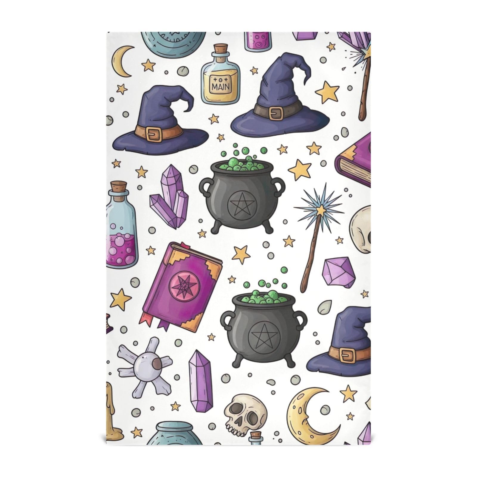Chiffons Halloween GAIREG pour éviter les peluches sur vos verres de fête de 71 cm
