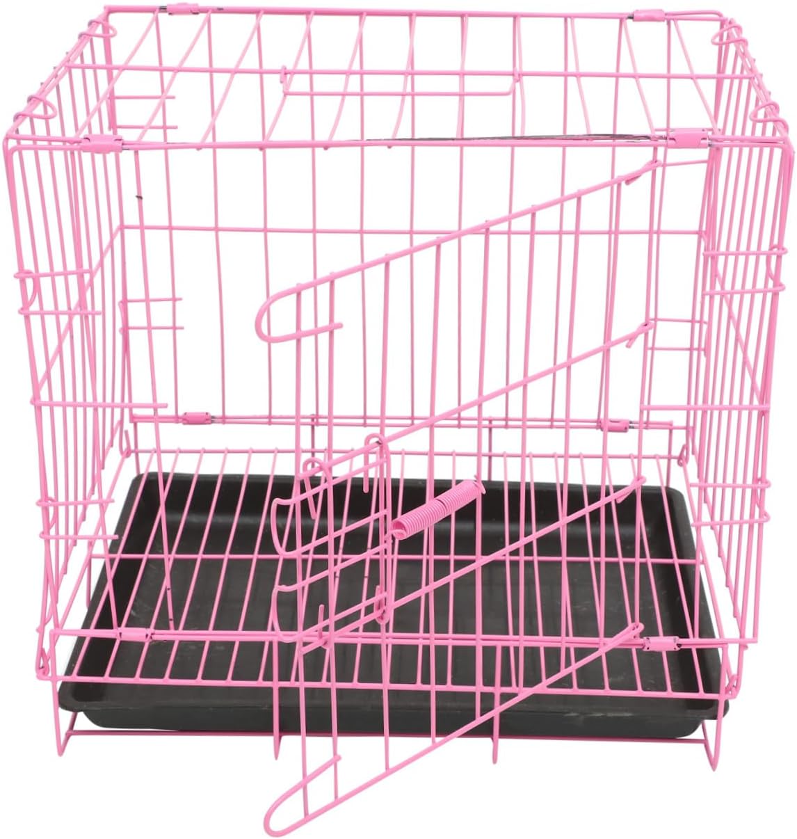 BESPORTBLE Portable Dog Crate Collapsible Dog Kennel Indoor Outdoor Pet Cage House Frame Easy to Carry