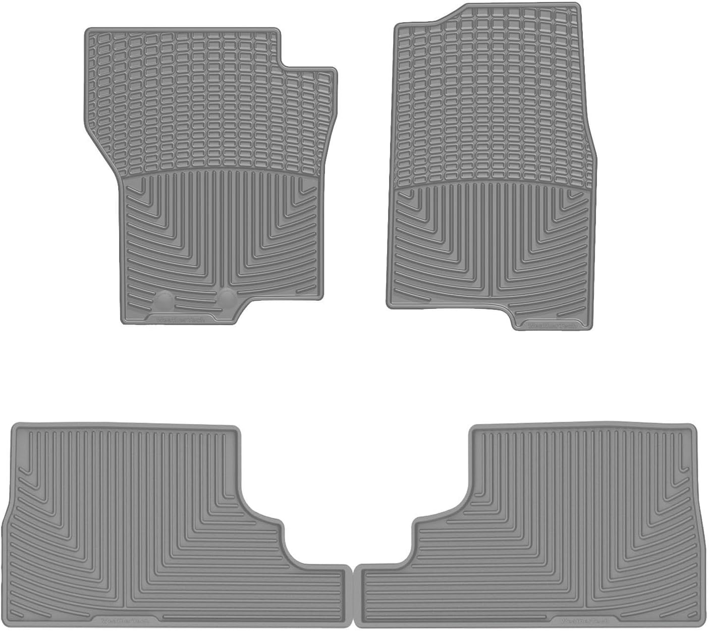 WeatherTech All-Weather Floor Mats for Lincoln Navigator, Expedition 1st & 2nd Row (W241TN-W431TN), Tan