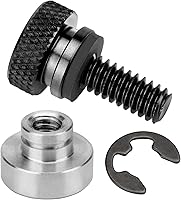 Vista 1 de Kit de Perno, Tornillo y Tuerca para Asiento de Motocicleta, Tornillo de Montaje Moleteado para Guardabarros Trasero, Rosca 14"-20, Repuesto