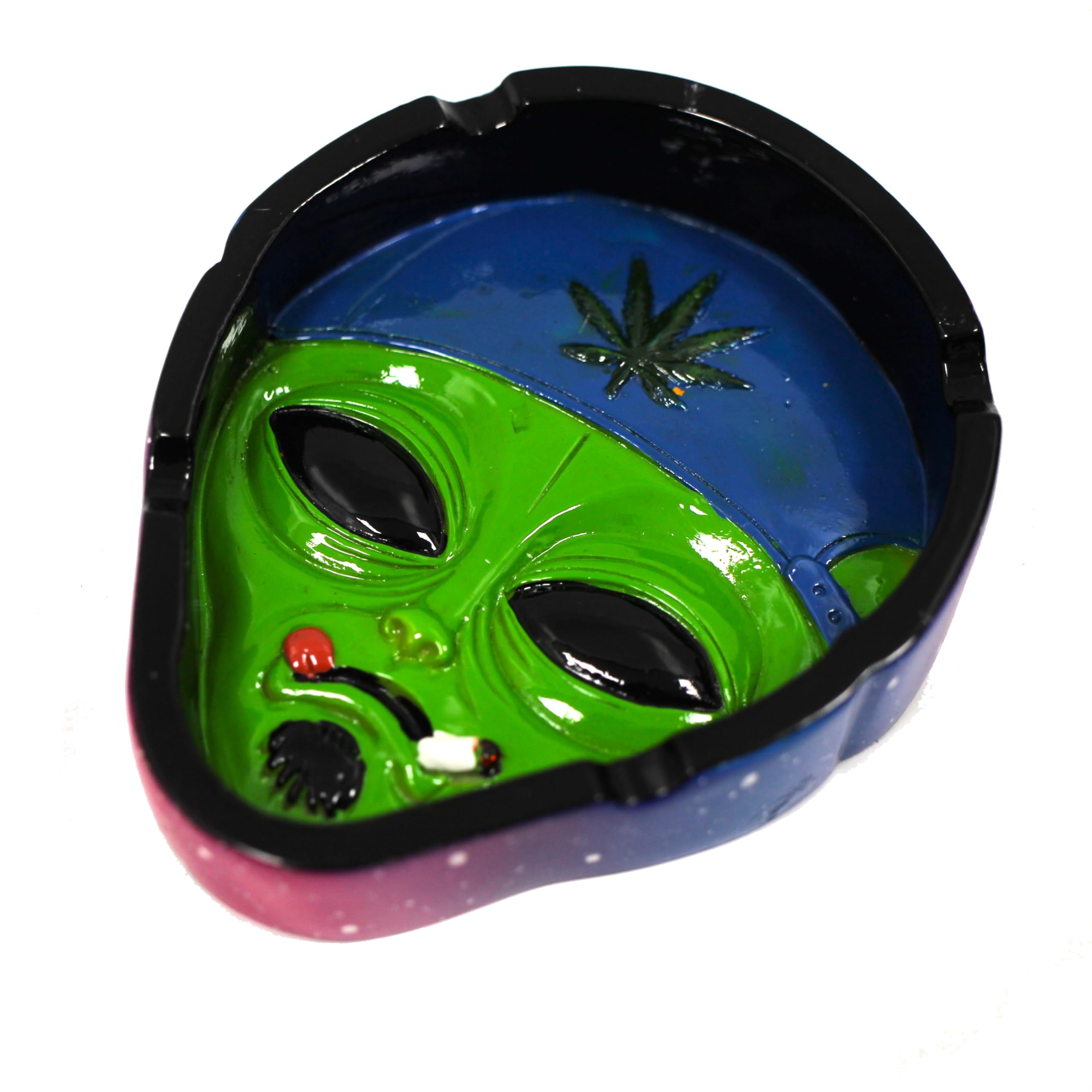 Green Alien Ashtray Fantasy Gifts Ash Container Home Decoration