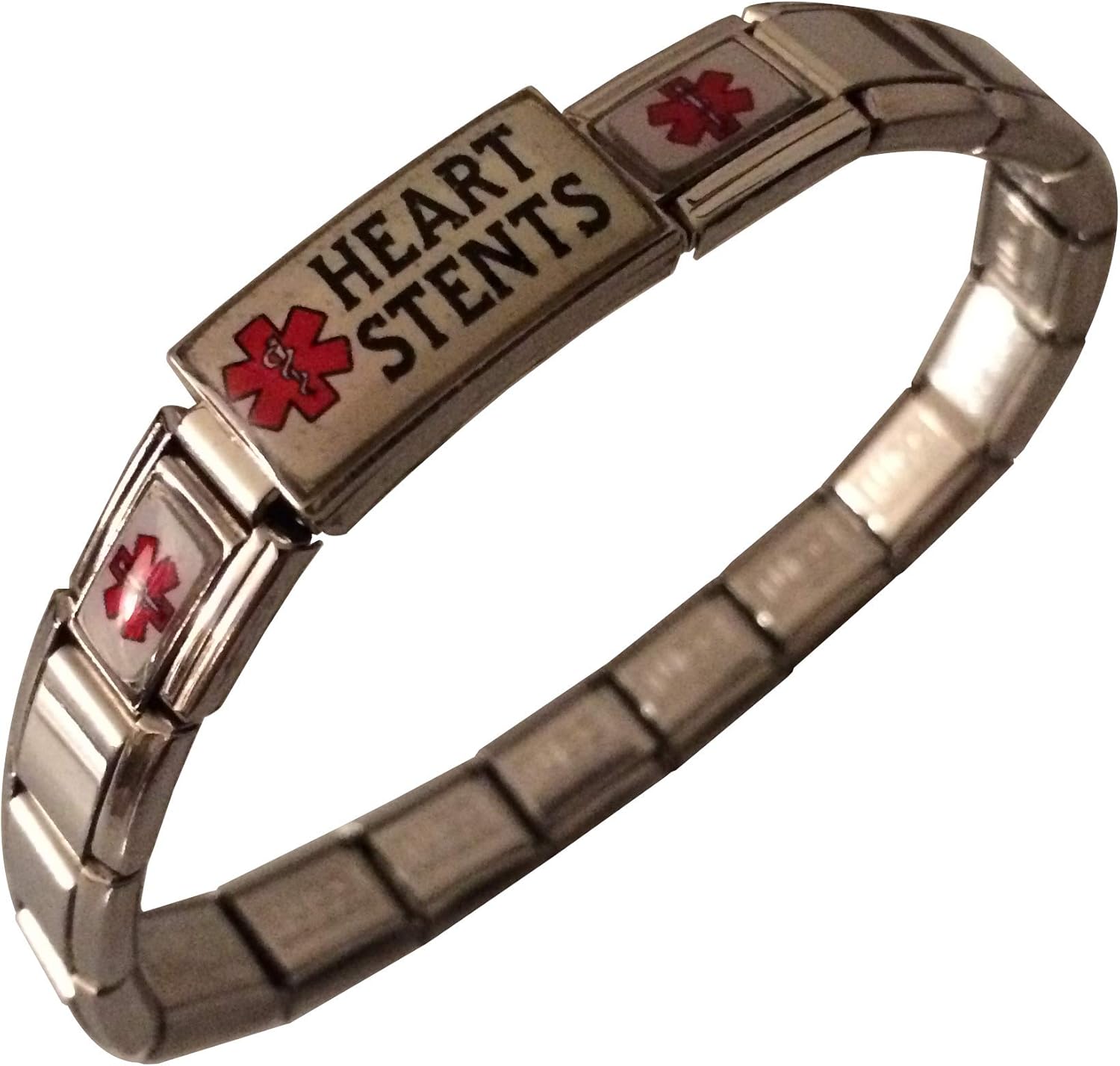 Gadow Jewelry Heart Stents Medical ID Italian Charm