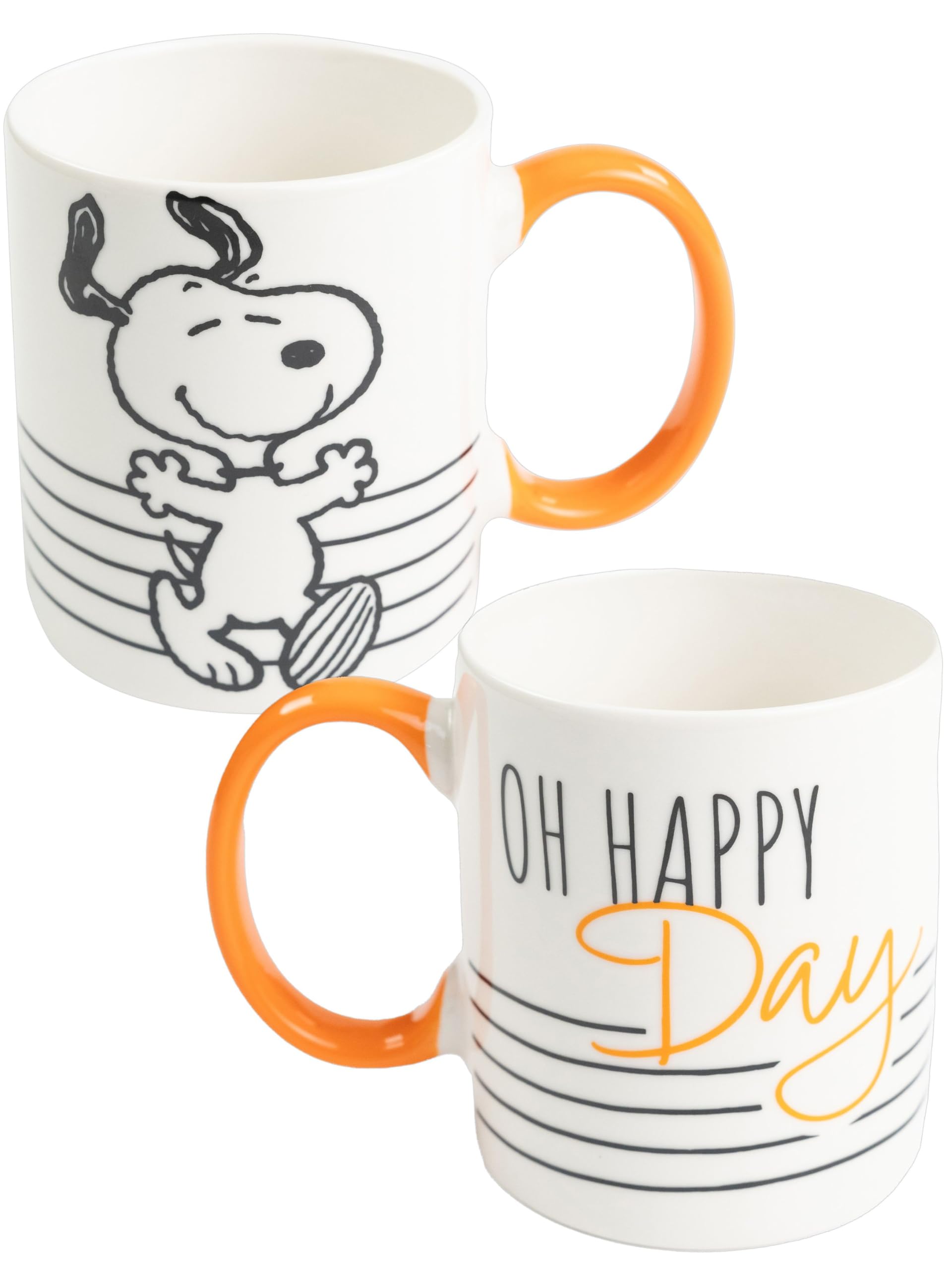 United Labels The Peanuts - Tazza da caffè in ceramica, 320 ml, motivo: Snoopy