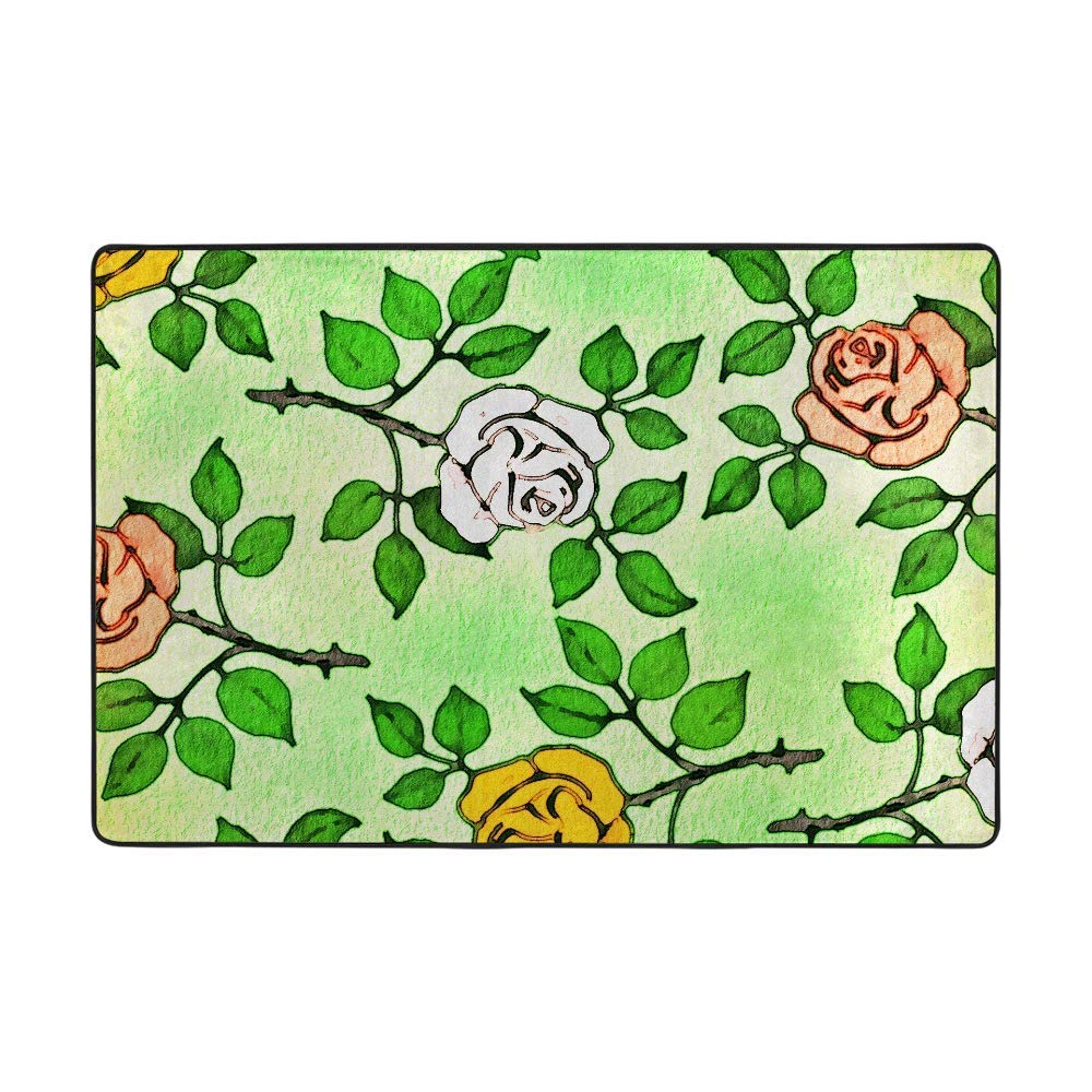 Tapis de sol super doux aquarelle CHEHONG pour réchauffer l'ambiance de votre chambre à coucher