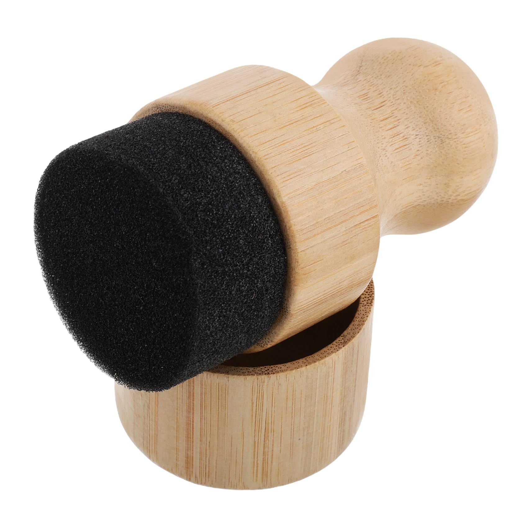 Yardenfun 1set Oil Wax Applicator for Wooden Cutting Boards Food-Grade Mineral Oil Tool Lid for Easy Storage for Kitchen Utensils and Chopping Boards Ergonomic Grip for Comfortable Use