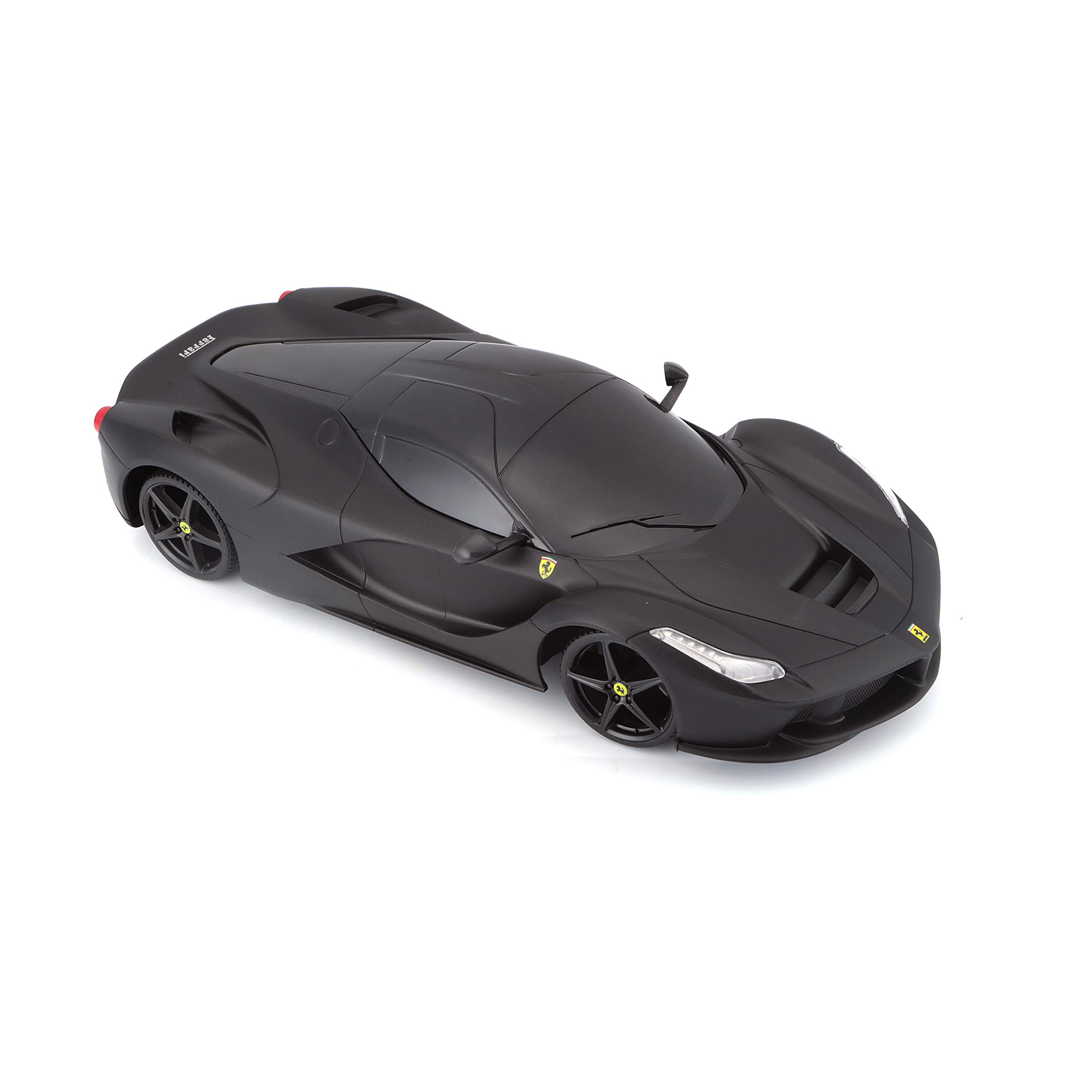 Maisto Tech R/C Ferrari LaFerrari: zdalnie sterowany samochód w skali 1:24, 2,4 GHz, z uchwytem pistoletowym, od 5 lat, 20 cm, czarny matowy (581530-2)