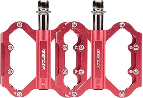 Pedales de bicicleta de montaña Pedales de bicicleta de aluminio 3 rodamientos ligero ahorro de mano de obra para bicicletas de carretera MTB