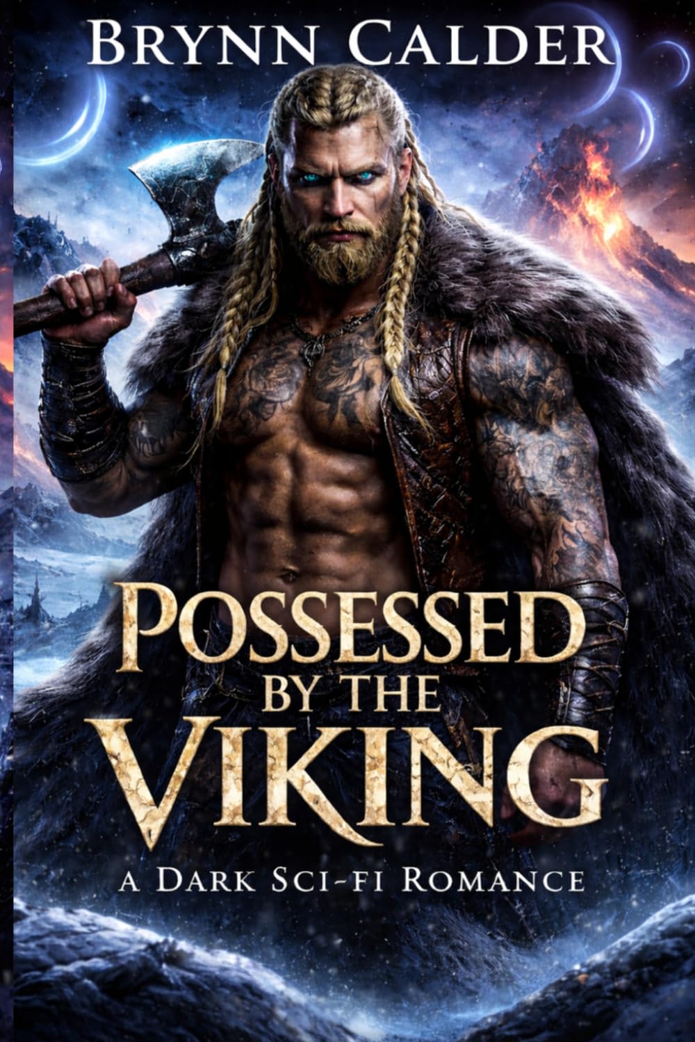 Possessed by the Viking: A Dark Sci-fi Romance (Captives of the Viking Warlords)
