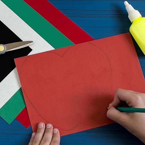 Vista 25 de Cartulina de 20 hojas de 8.5 x 11 pulgadas, papel grueso de 8.82 oz/m², papel pesado de construcción de cartulina de 92 libras, papel de impresora