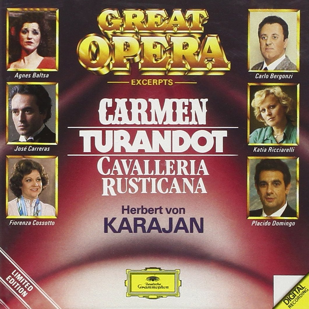 Carmen - Turandot/Cavalleria Rusticana [Audio CD] BALTSA,AGNES