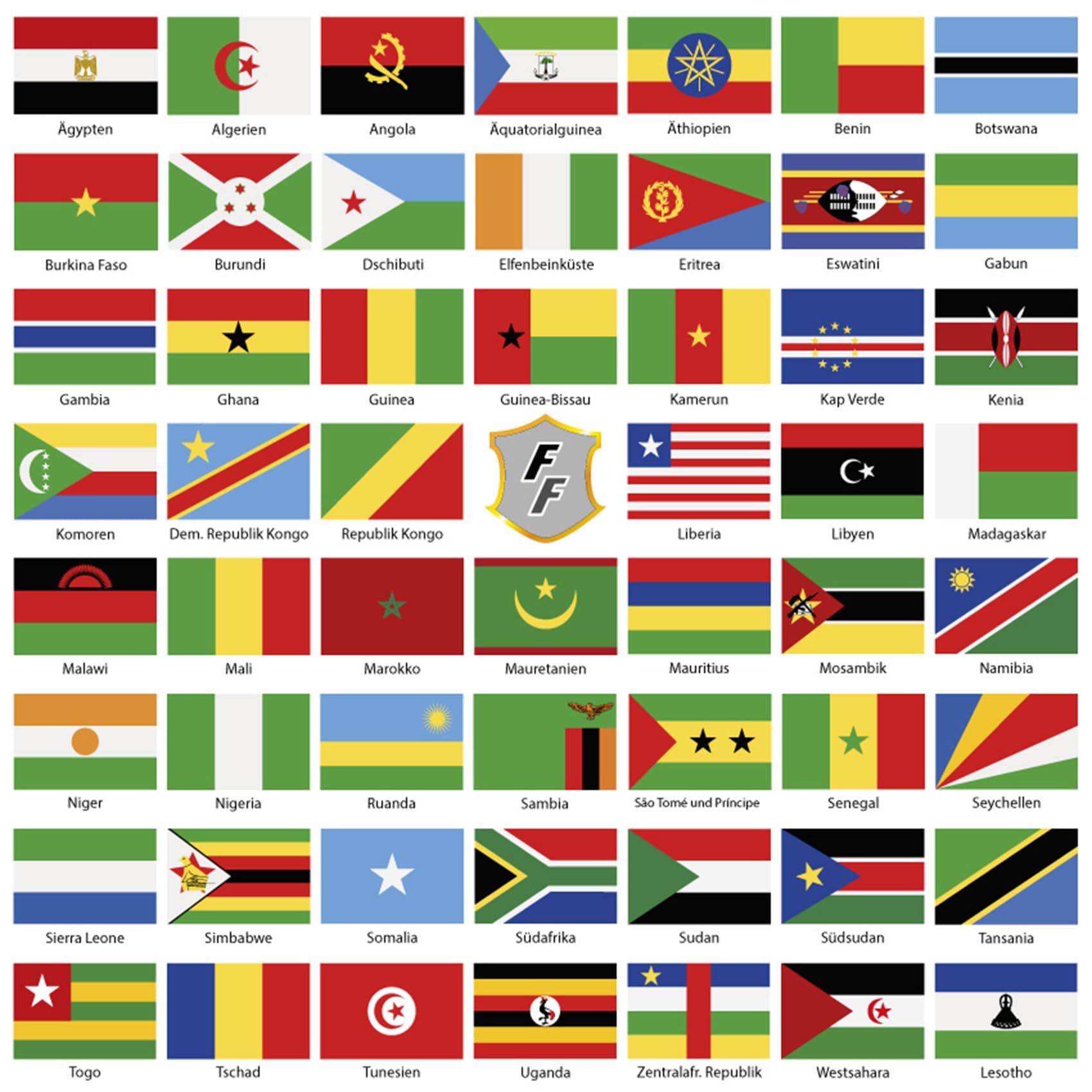 Adesivi Bandiere Dei Paesi - Set Di 50 Stickers 4,9x3,3 Cm Per Auto, Moto, Modellismo