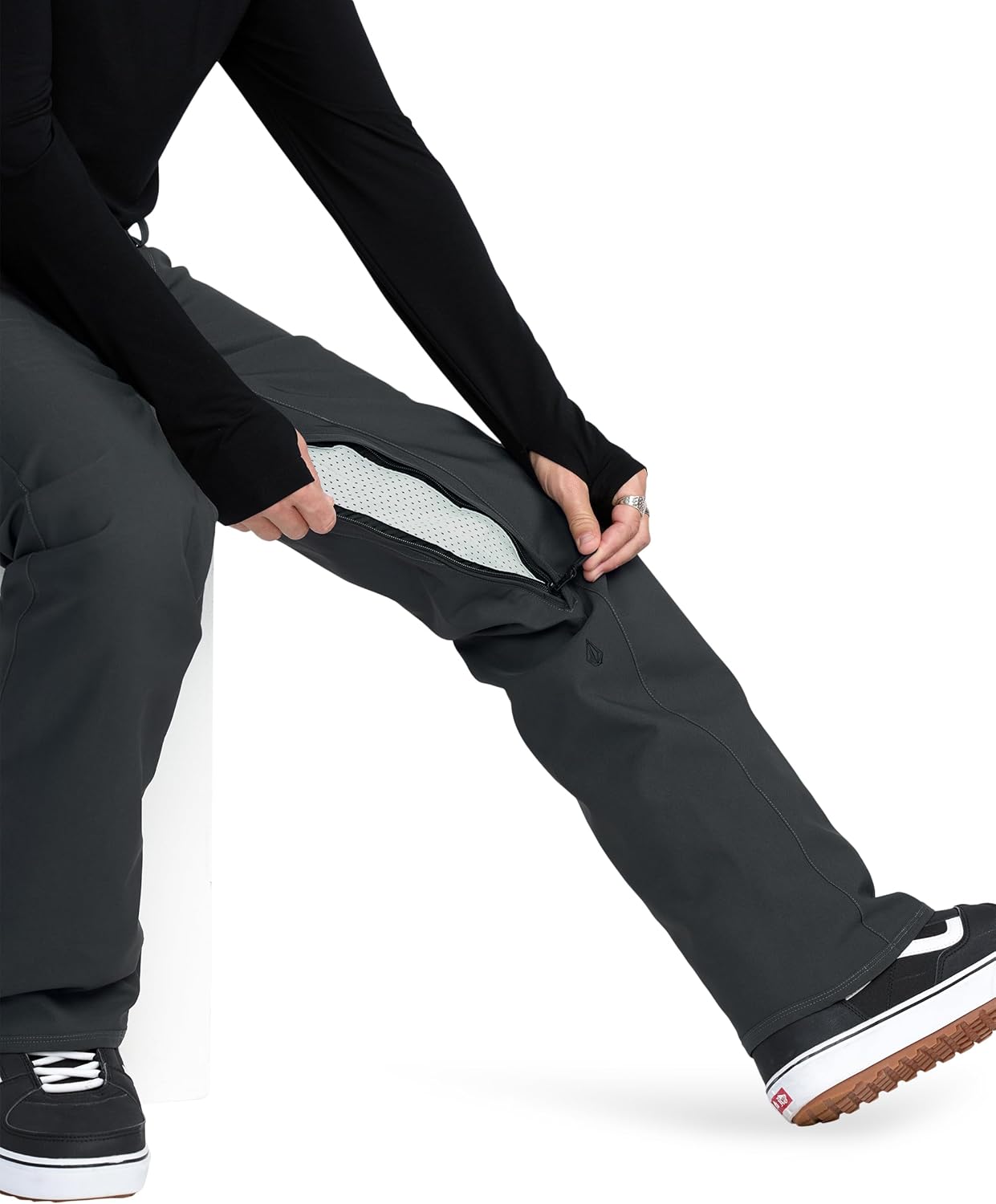 Volcom Men's Frickin Relaxed Fit Chino Snowboard Ski Pant - Image 4