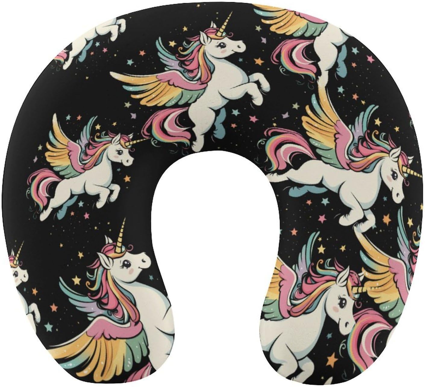 Cute Unicorm Memory Foam Pillows U Shaped Travel Neck Pillow