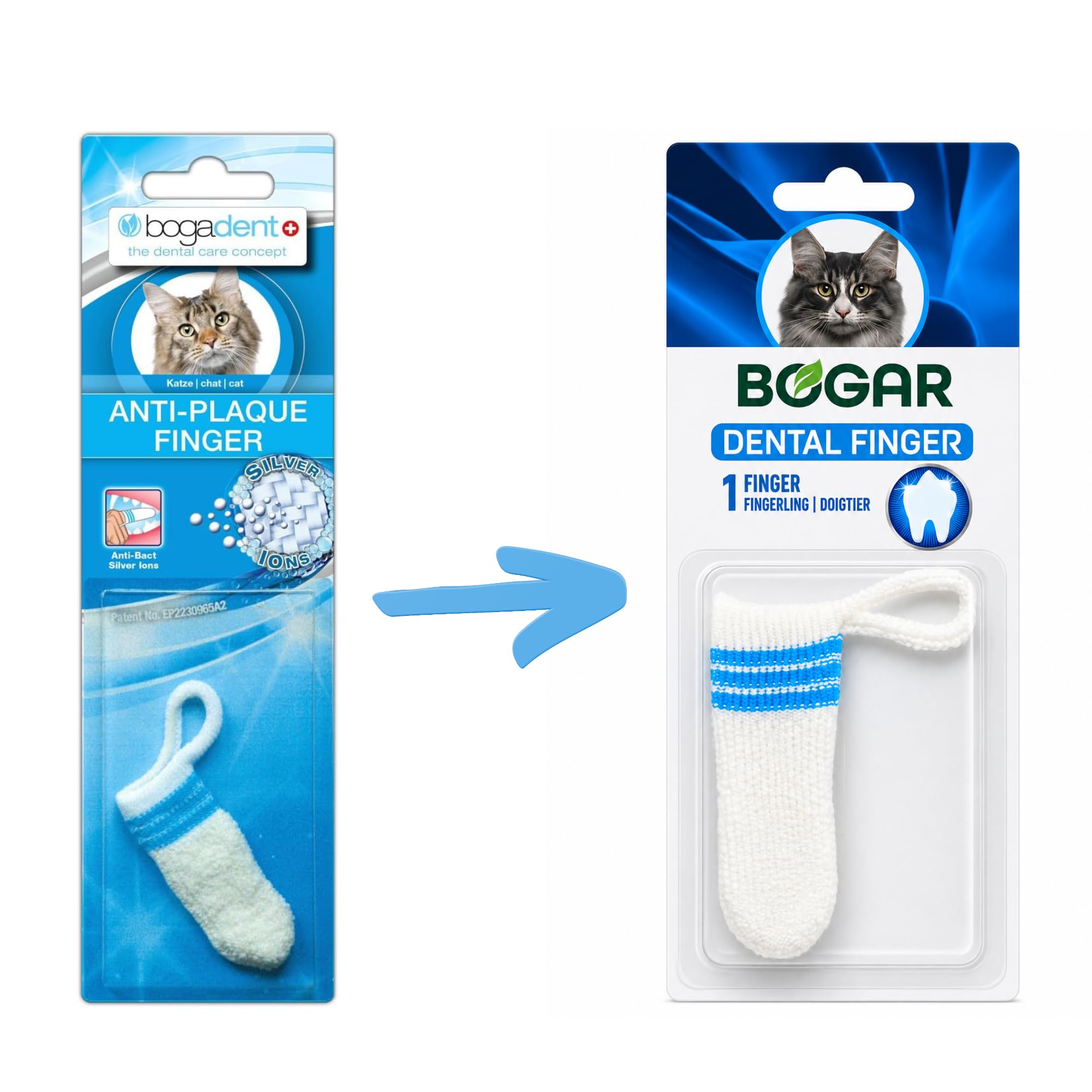 Bogar AG Bogadent Anti-Plaque Finger dla kotów