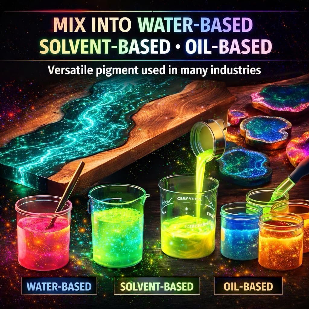 LiME LiNE Base Coat Maker Pigment Powder, Automotive Grade, Basecoat (Ghost Blue Pearl)