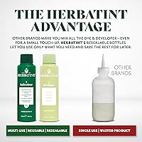 Vista 5 de Herbatint - Tinte permanente para el cabello - 4N castaño - Para hasta 100% de cobertura de canas resistentes - Sin amoníaco, sin alcohol y vegano