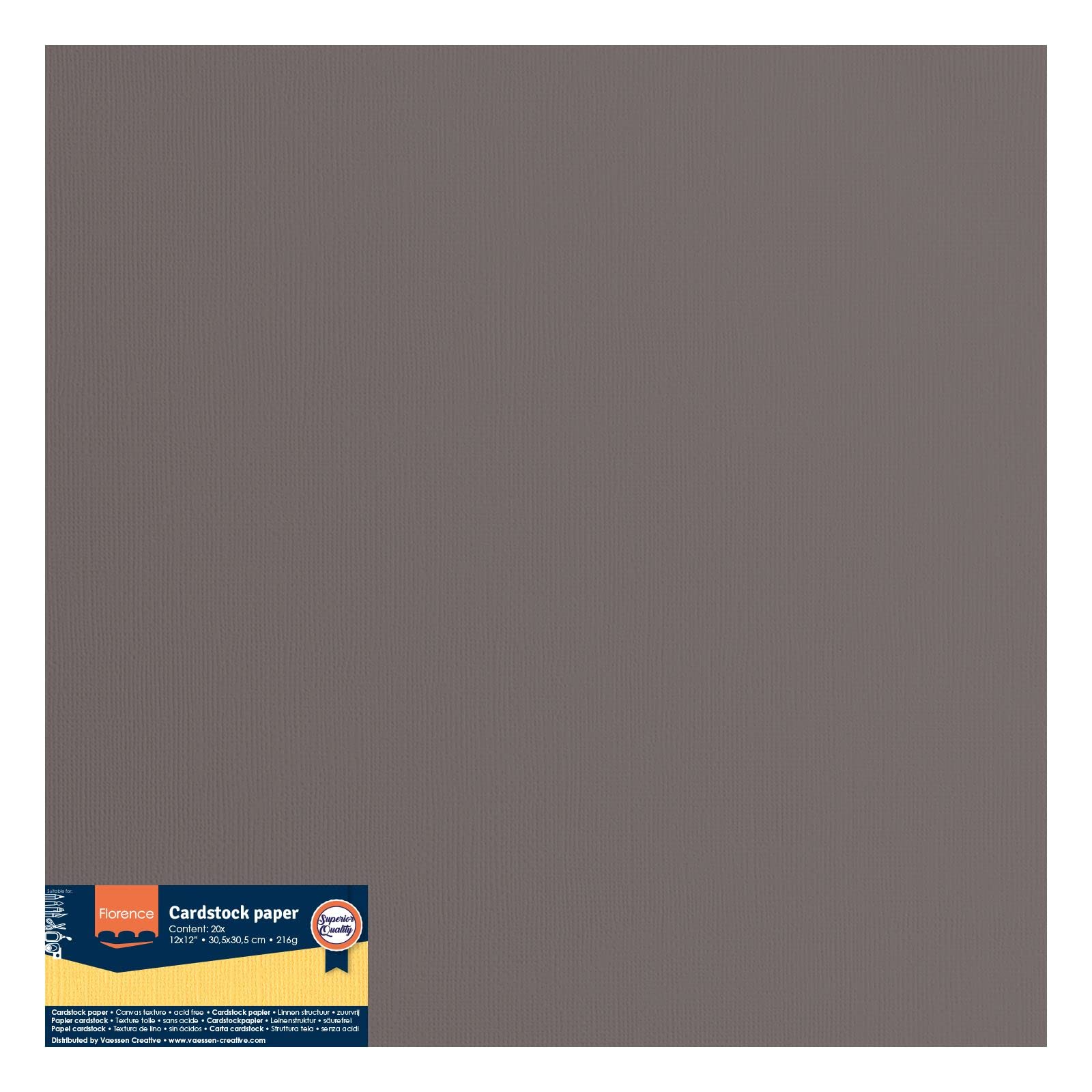 Cartoncino Florence Testurizzata - Materiali Per Biglietti Colorati 30,5 X 30,5 Cm - Frosting - 20 Fogli - Carta Per Scrapbooking, Biglietti, Fustellatura E Progetti Con Carta - 216 Gsm - Verde