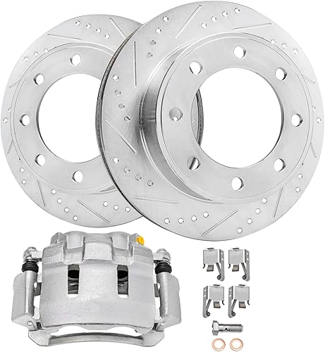 Miniatura 42 de Detroit Axle - Rotores de freno trasero para Nissan Maxima 350Z 370Z Infiniti G35 G25 G37 EX35 M35 M45 QX50 EX37 Q40 Reemplazo de frenos de disco