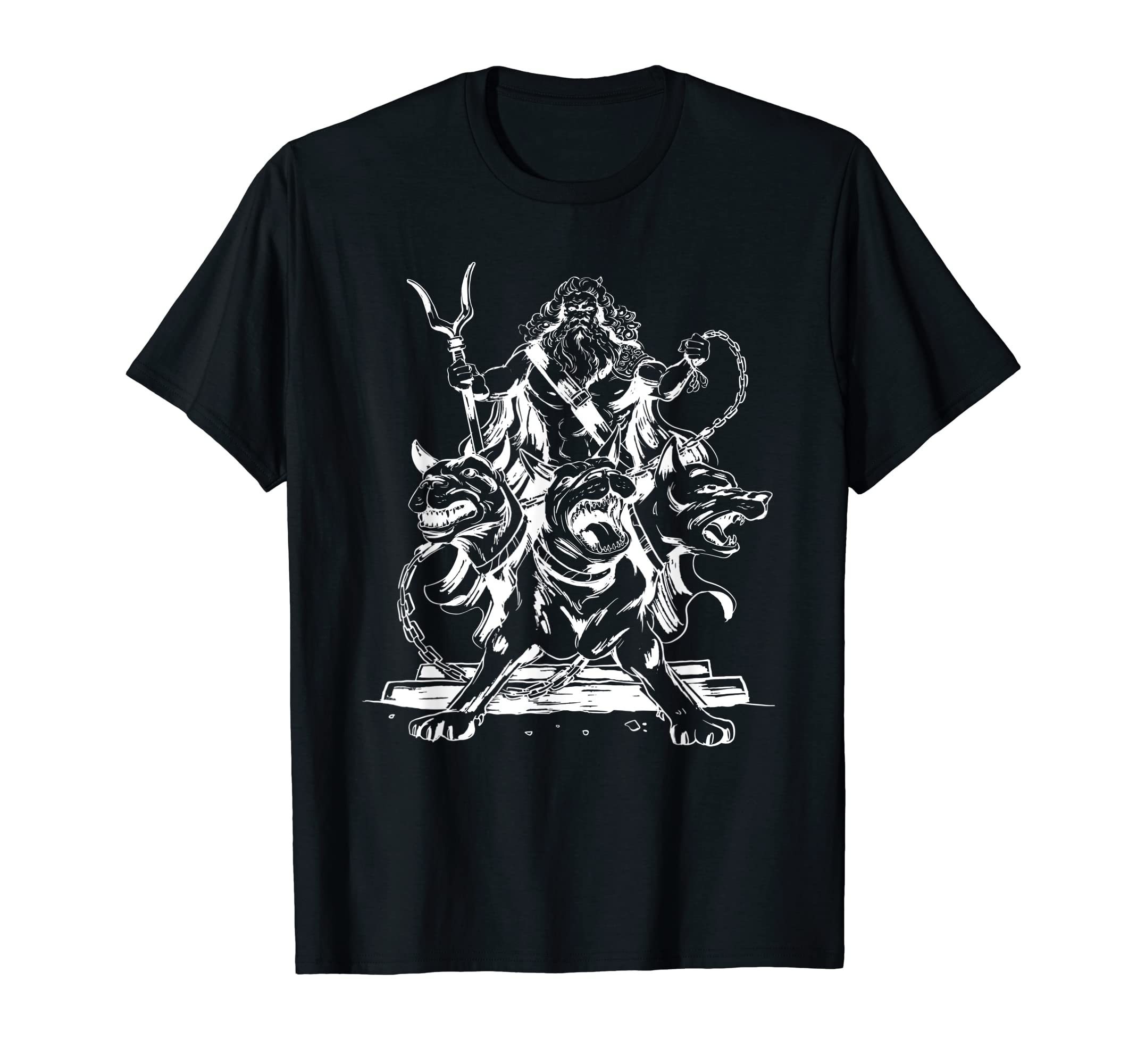 Amazon | ハデス・ケルベロス 三頭犬 ギリシャ神話 Tシャツ | T