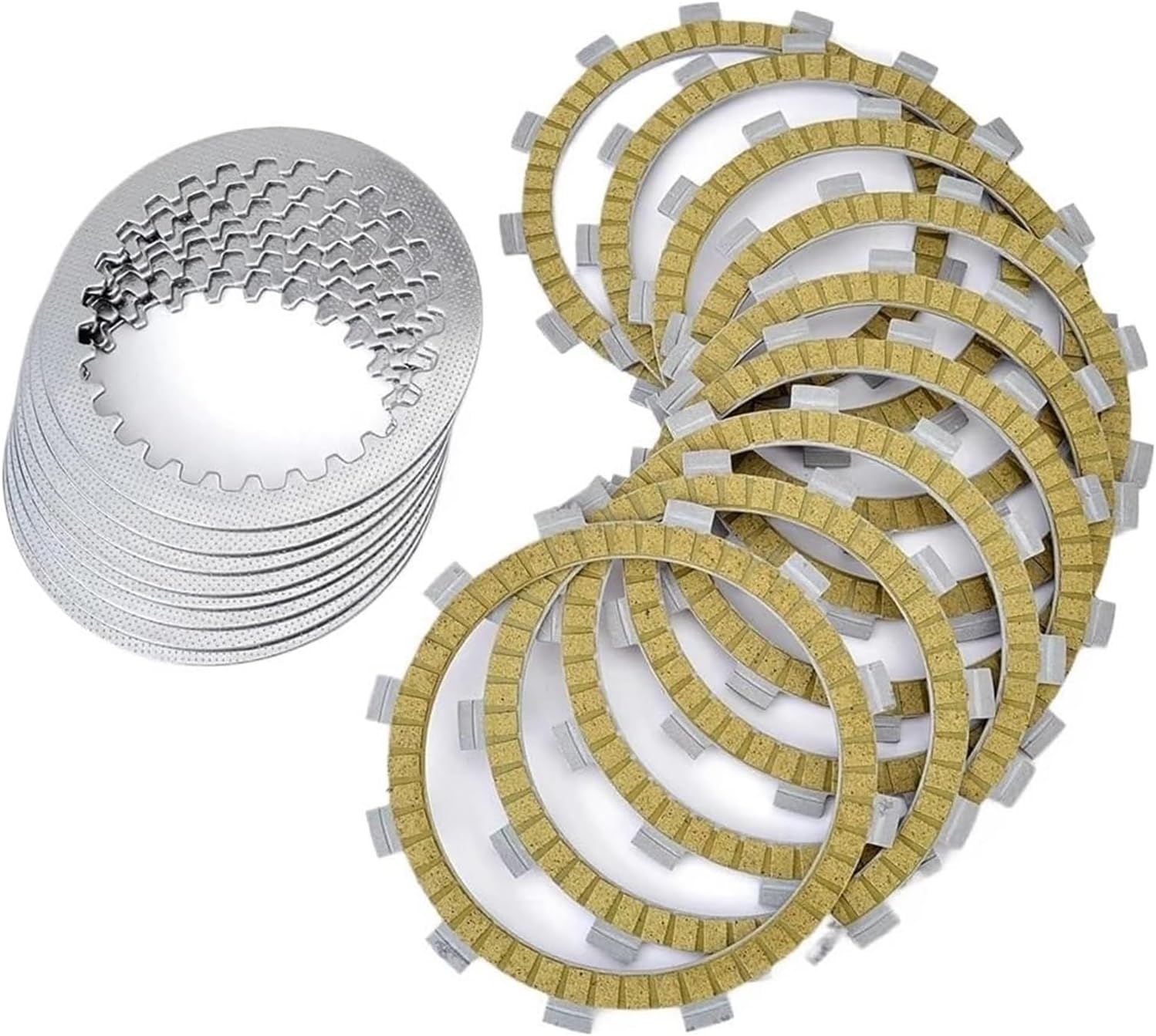 Surflex S1198 湿式クラッチディスク ベベル用 ドゥカティ MHR 750SS 900SS サーフレックス ducati –  DUCATISM クラッチ摩擦ディスクプレートキット 用 YZF R6 YZF600 用 レースベース TDM850 TRX850 バイク用クラッチフ