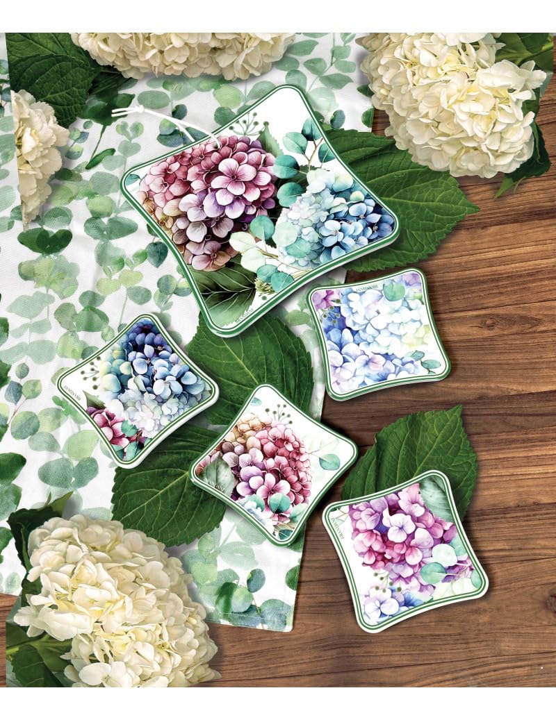 4x Korkuntersetzer Mit Keramik-Oberfläche - 17cm Topfuntersetzer Für Tische